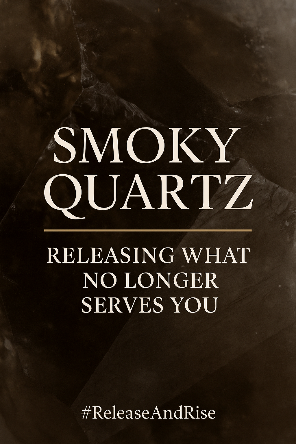 Smoky Quartz — Releasing What No Longer Serves You
