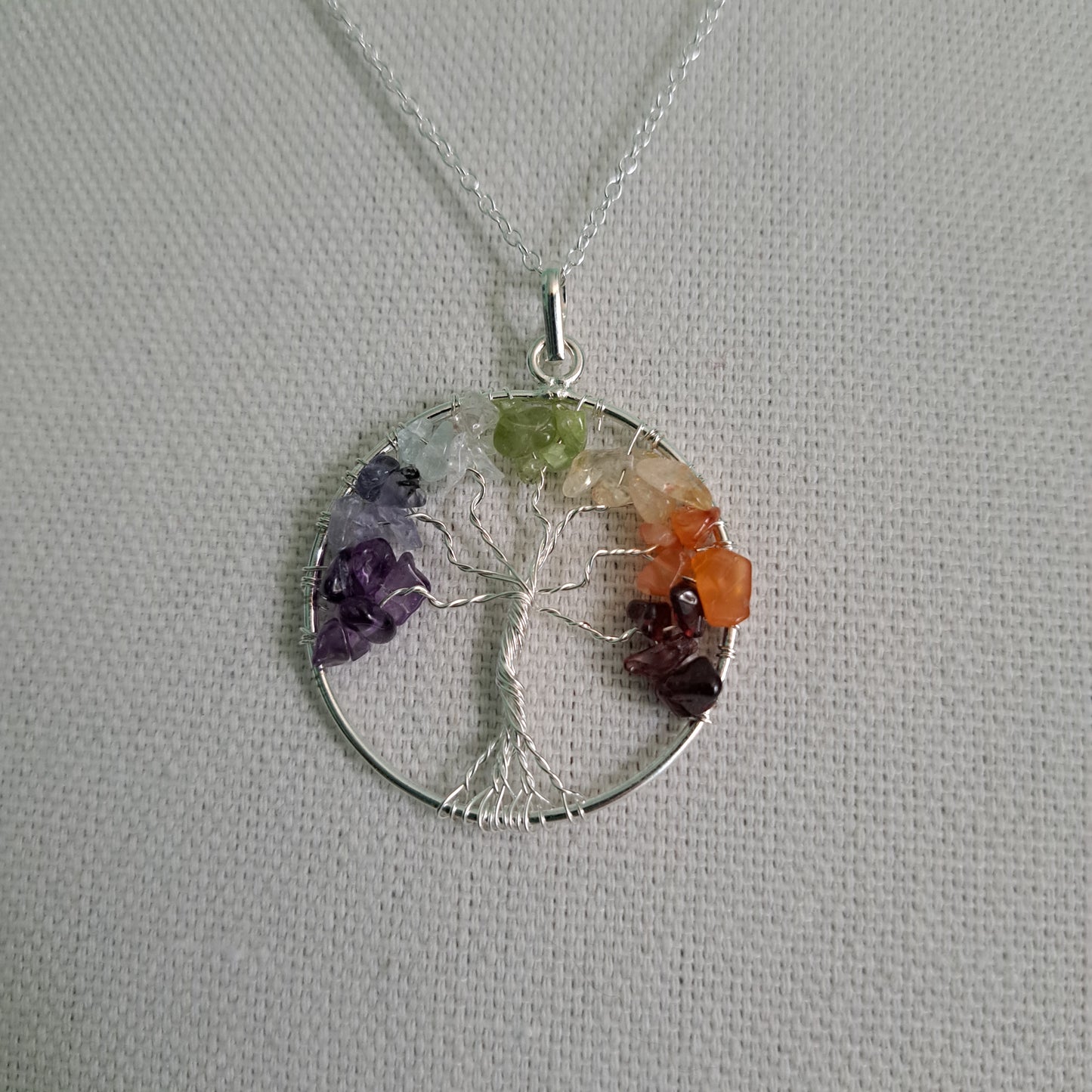 Chakra Colored Tree of Life