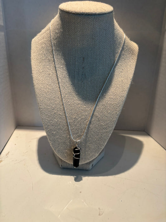 RISE: Grounded Energy Pendant (Black Onyx)