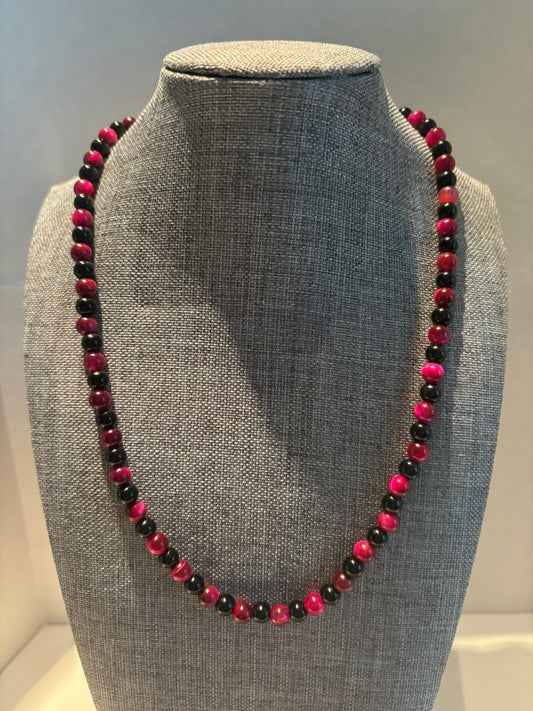 RISE: Fierce Fusion Set (Black Onyx + Magenta Tiger’s Eye)