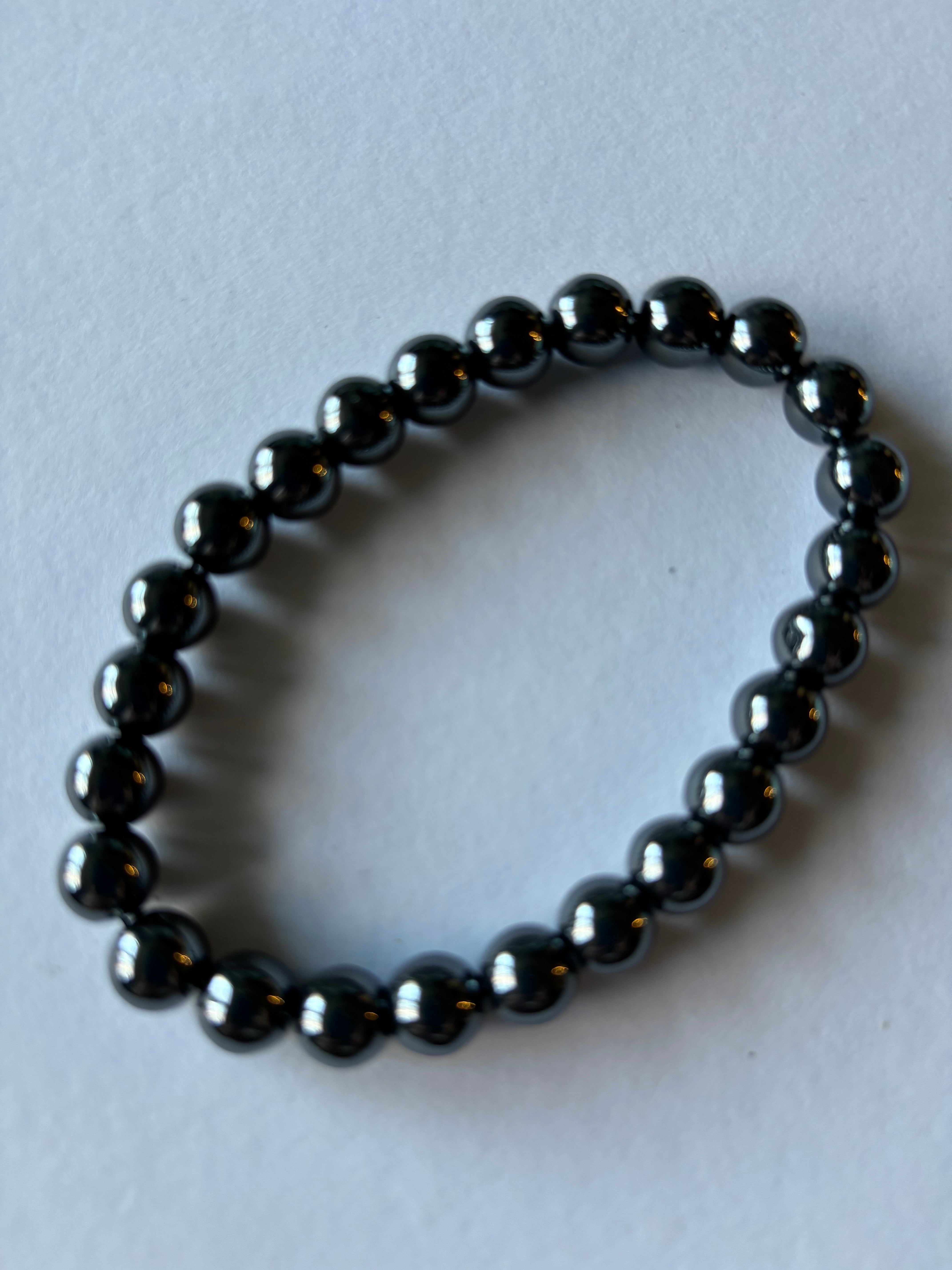 8 MM Hematite Stretch Bracelet