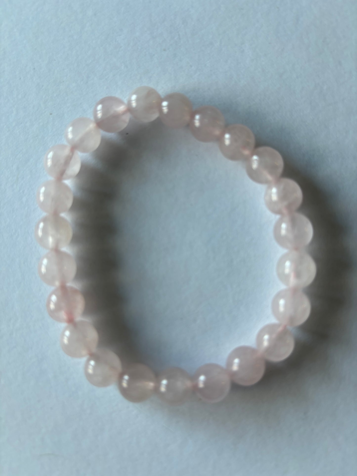 8 MM Rose Quartz Stretch Bracelet