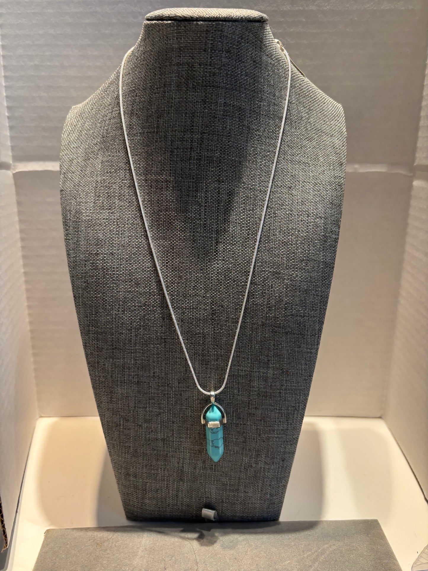Turquoise Protection Point Necklace
