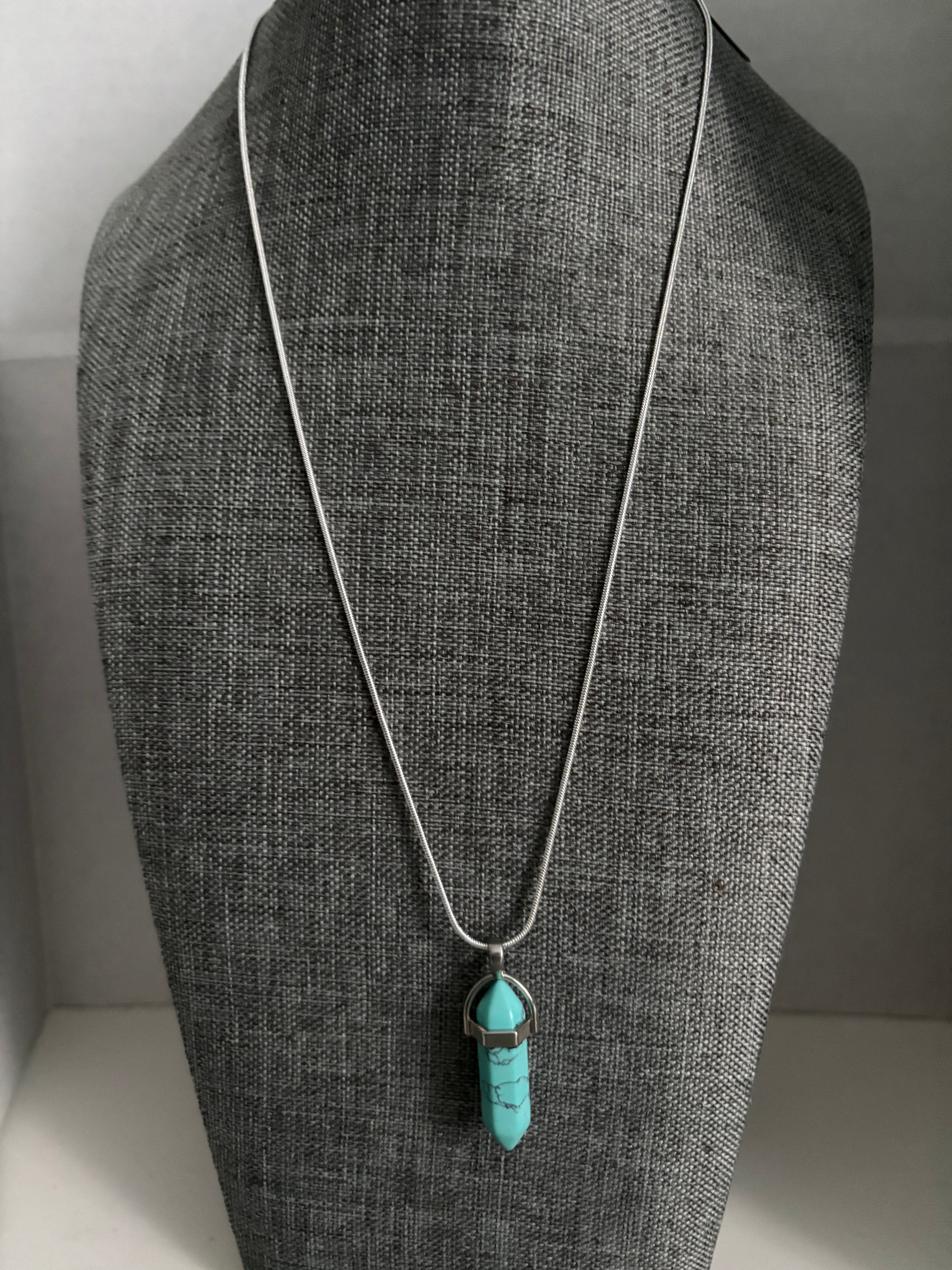 Turquoise Protection Point Necklace