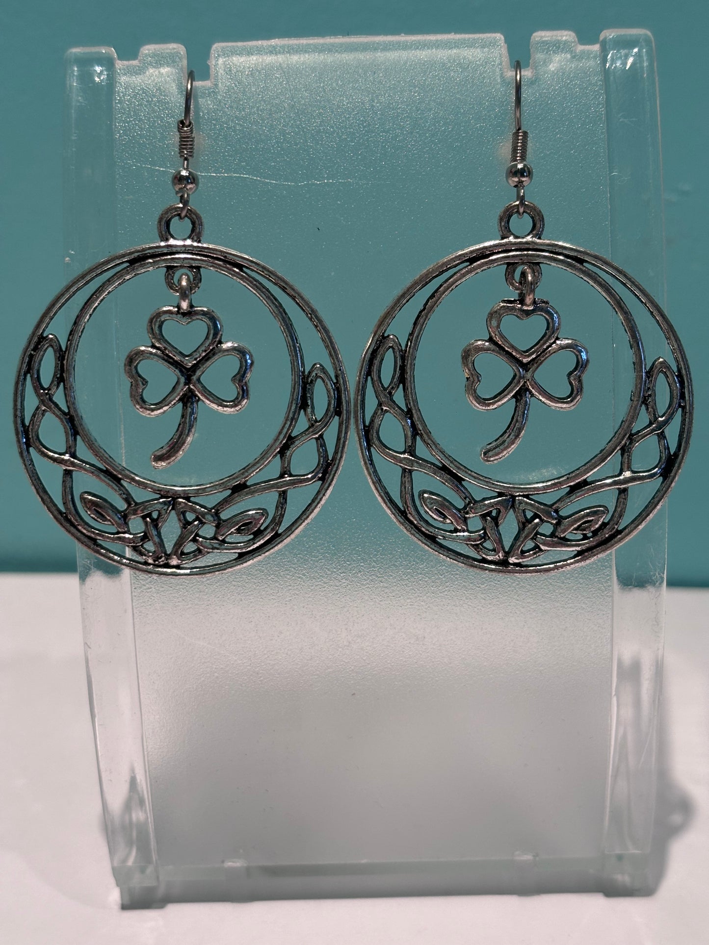 Celtic Clover Earrings