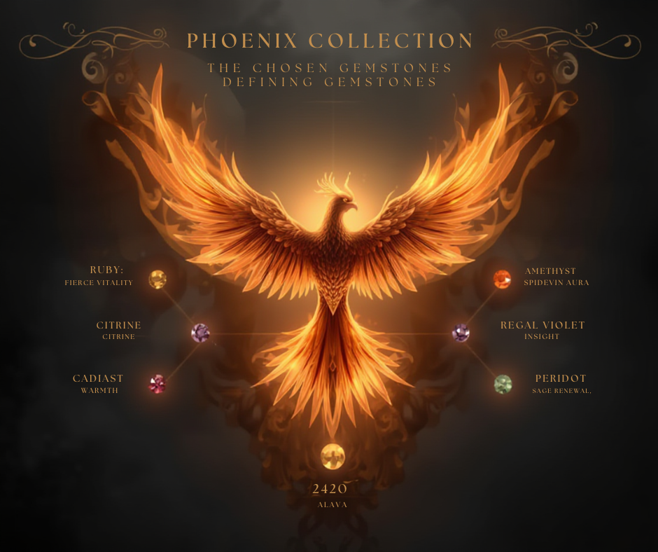 Why These Four Gemstones Define the Phoenix Collection