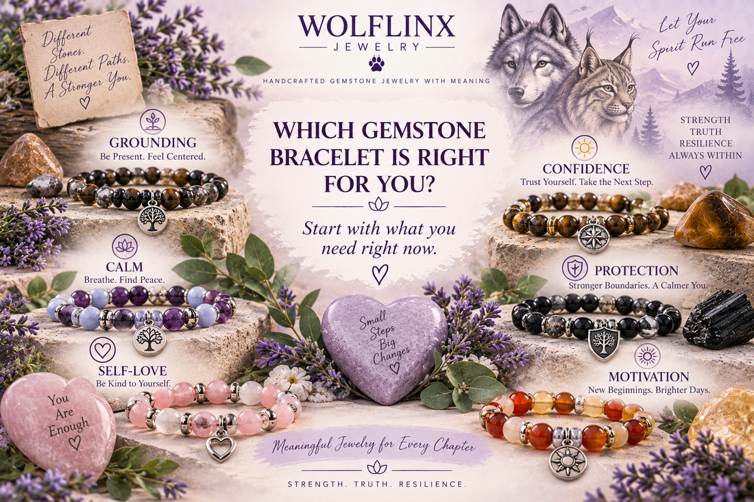 How to Choose a Gemstone Bracelet Based on What You Need Right Now