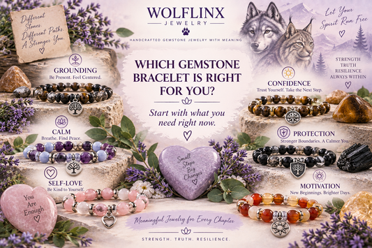 How to Choose a Gemstone Bracelet Based on What You Need Right Now