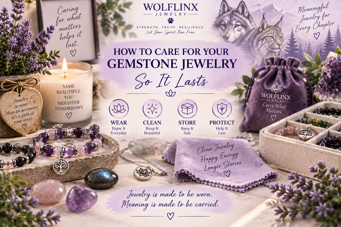 How to Care for Your Gemstone Jewelry So It Lasts