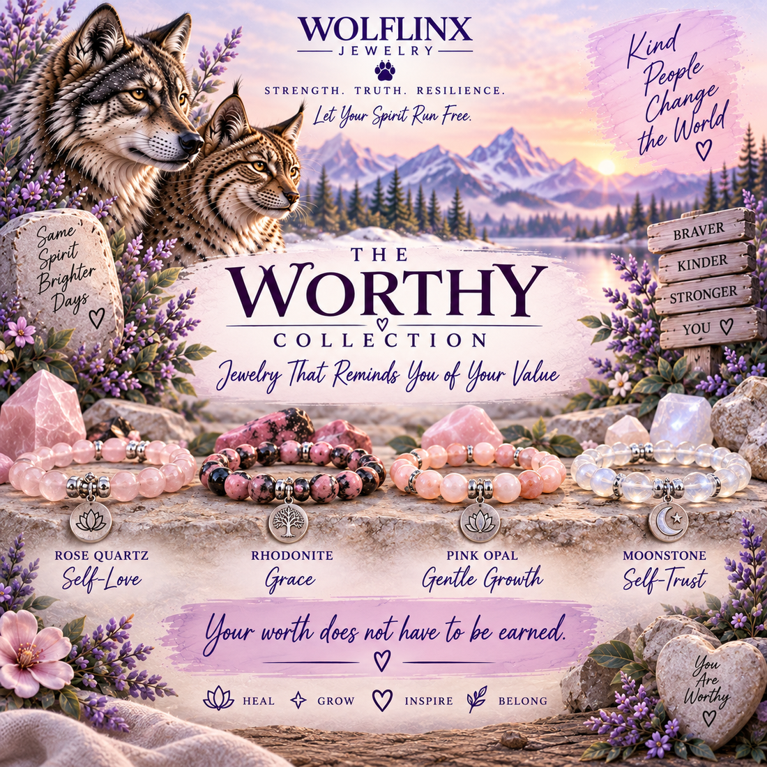 The Worthy Collection: Jewelry That Reminds You of Your Value