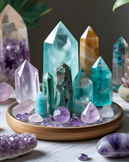 Crystals for Calm: Navigating Stress and Finding Serenity