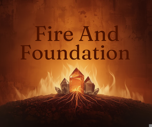 Fire And Foundation, Carnelian And Smoky Quartz For Steadfast Courage