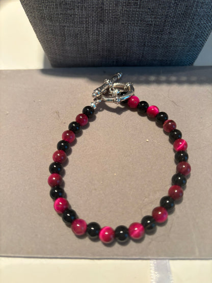 RISE: Fierce Fusion Set (Black Onyx + Magenta Tiger’s Eye)