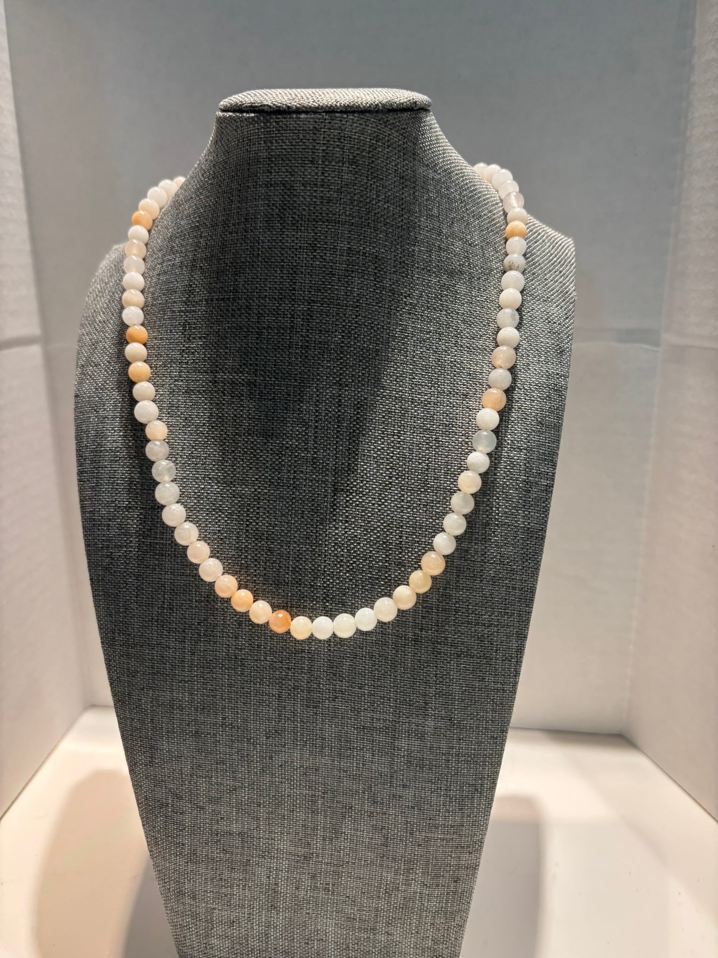 Pink Opal Grace Necklace – Stone of Love and Tranquility