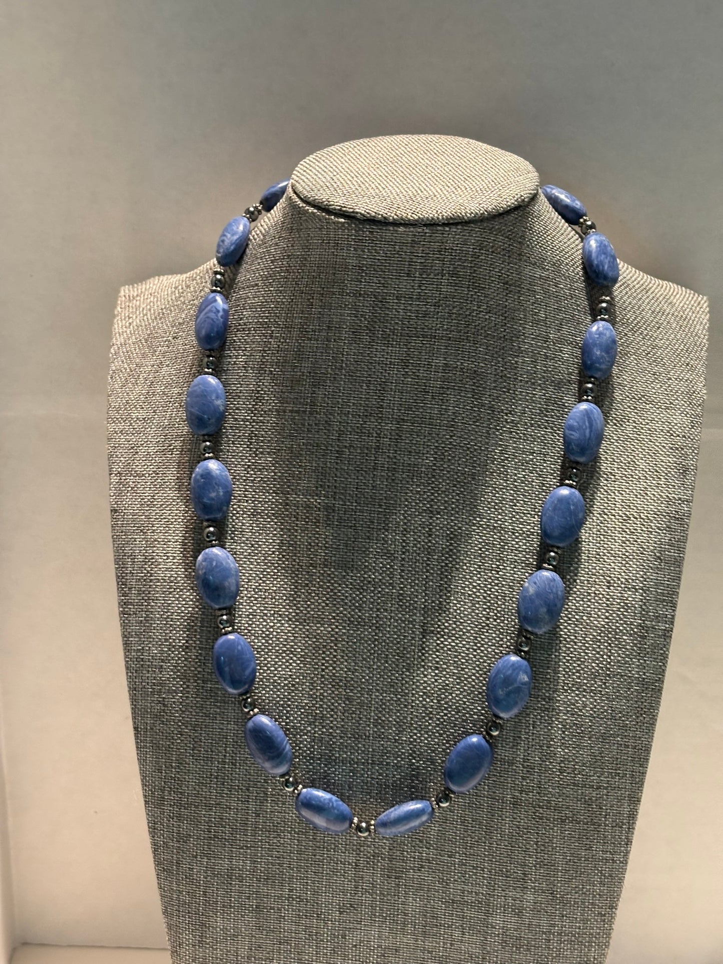 Sodalite Serenity Necklace – Wisdom and Balance in Blue