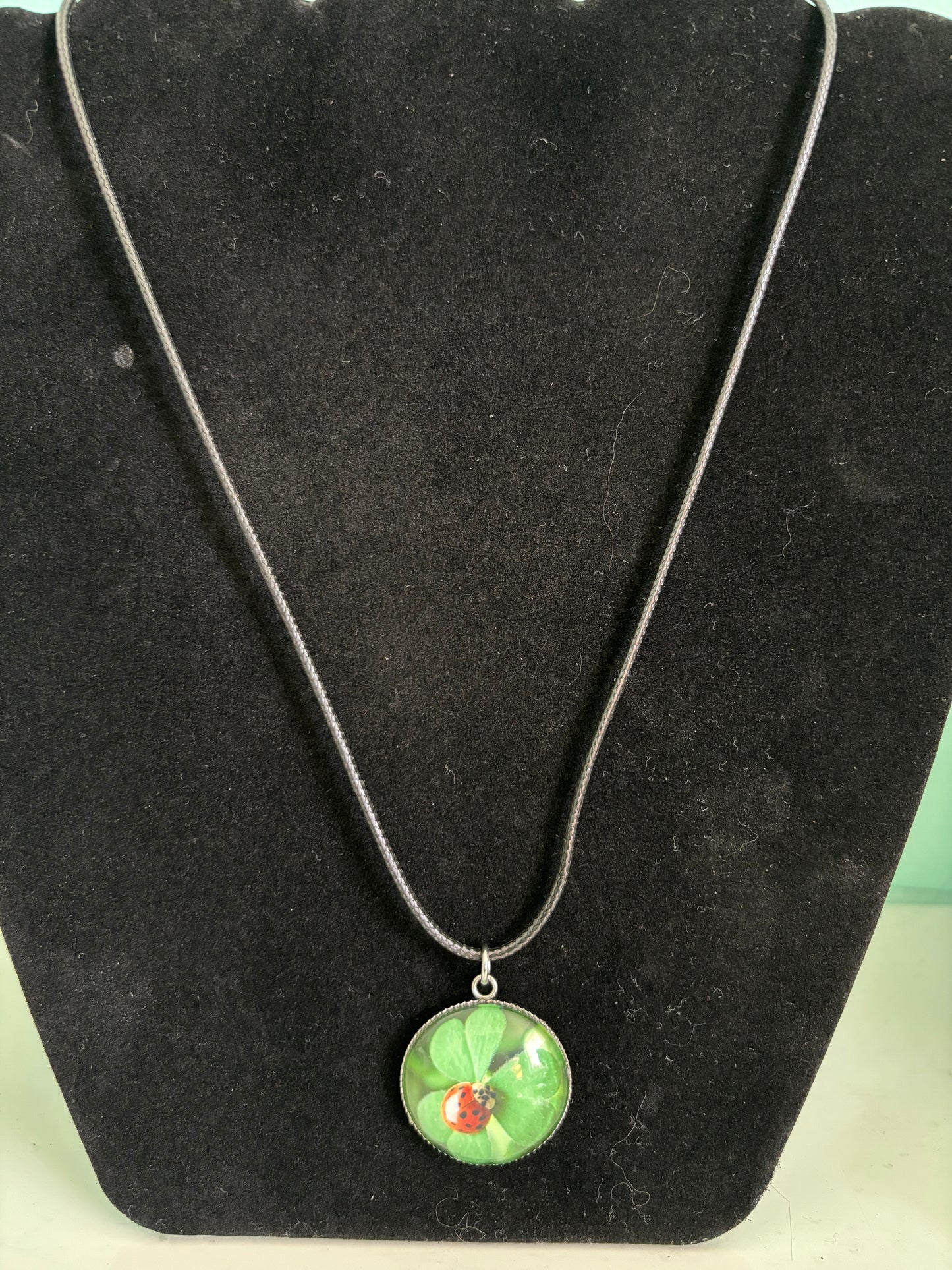 Stainless Steel Ladybug Necklace