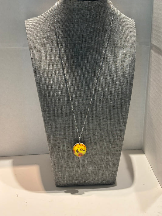 Sunflower & Butterfly Necklace – A Symbol of Renewal and Joy