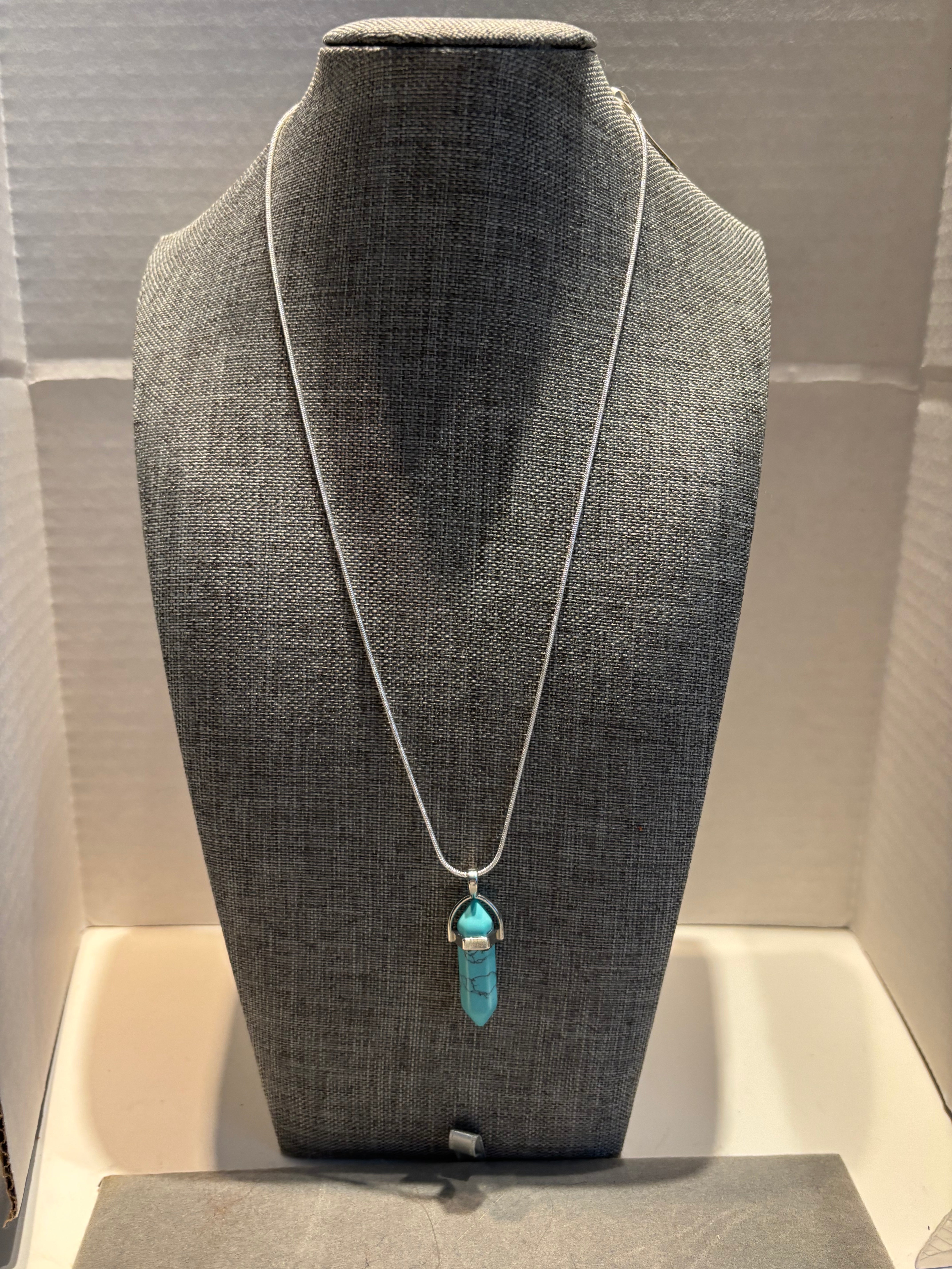 Turquoise Protection Point Necklace