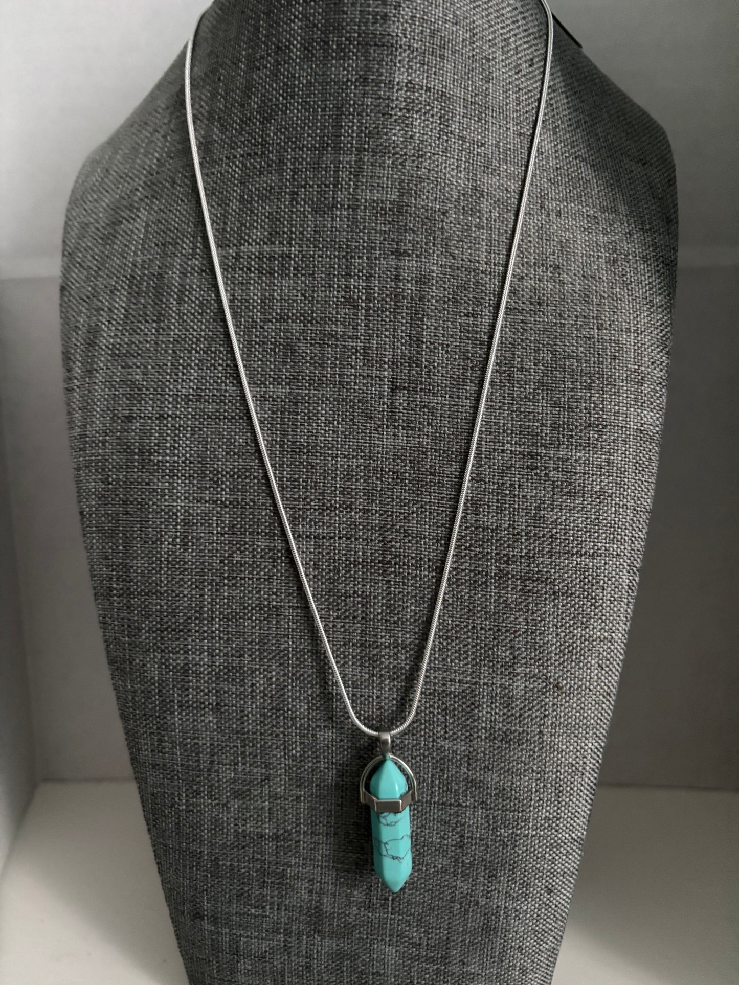 Turquoise Protection Point Necklace