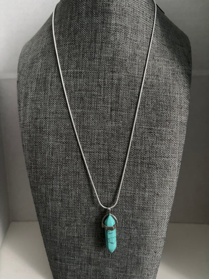 Turquoise Protection Point Necklace